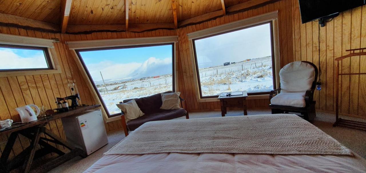 Cabanas Y Casa Kauken Puerto Natales Buitenkant foto