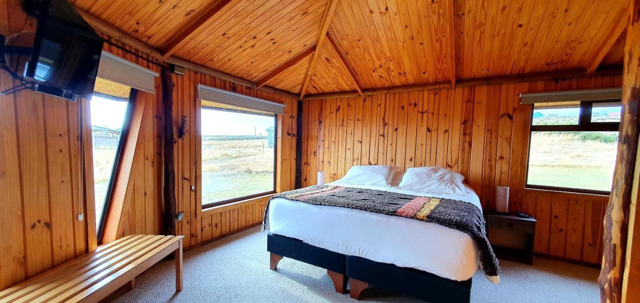 Cabanas Y Casa Kauken Puerto Natales Buitenkant foto